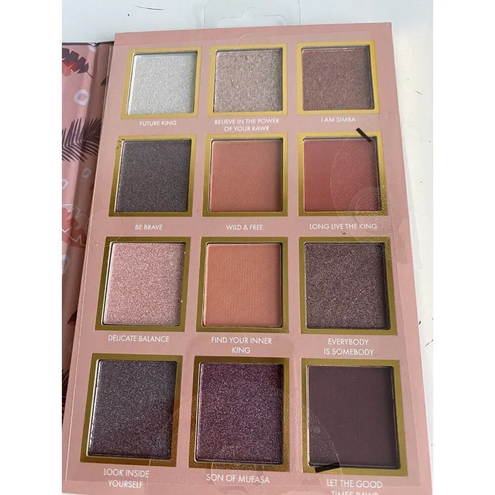 Set Of 12 Shades‎ Disney The Lion King Eyeshadow Palette With Mirror Simba NEW